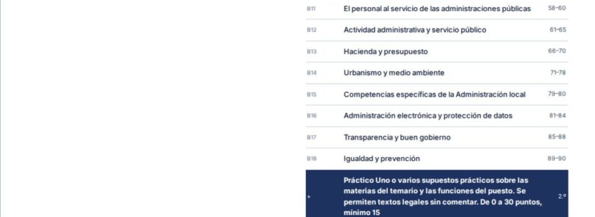 1 plazas de Técnico/a de Administración General · Ajuntament de Cambrils 2026