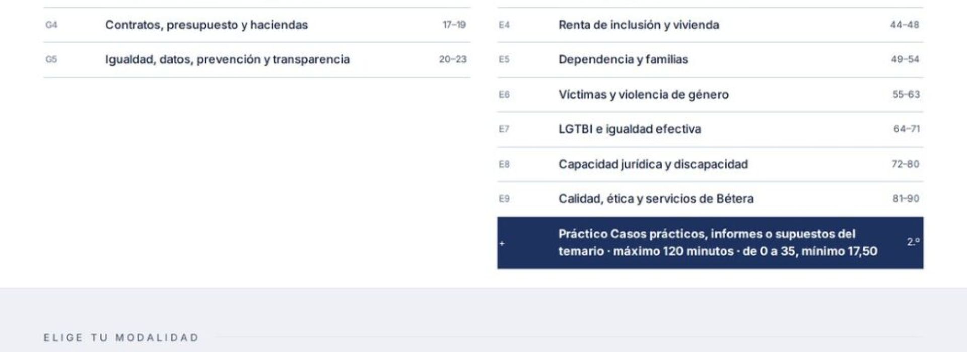Curso online oposiciones Asesor/a Jurídico/a Ayuntamiento de Bétera 2026