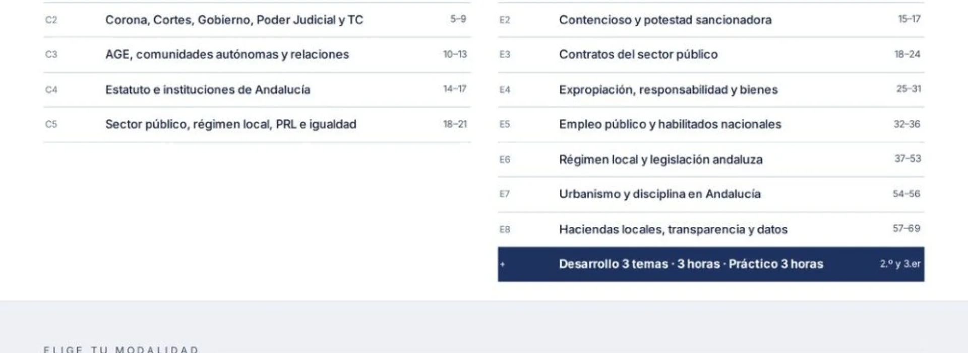 Curso online oposiciones Técnico/a de Administración General Diputación Provincial de Cádiz 2026