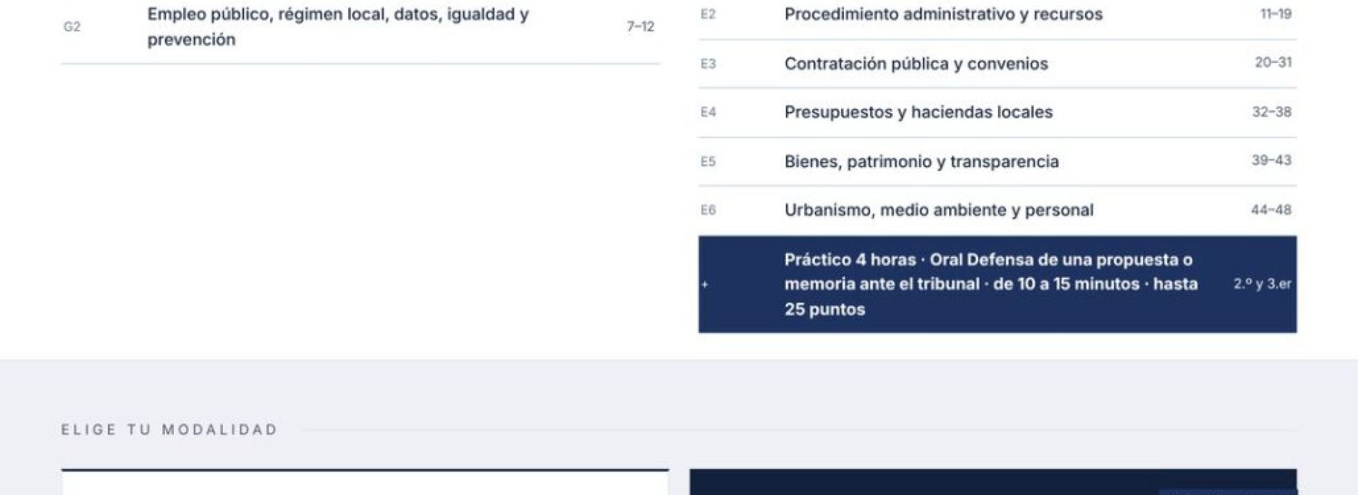 Curso online oposiciones Técnico/a Medio/a de Administración General Ayuntamiento de Salou 2026