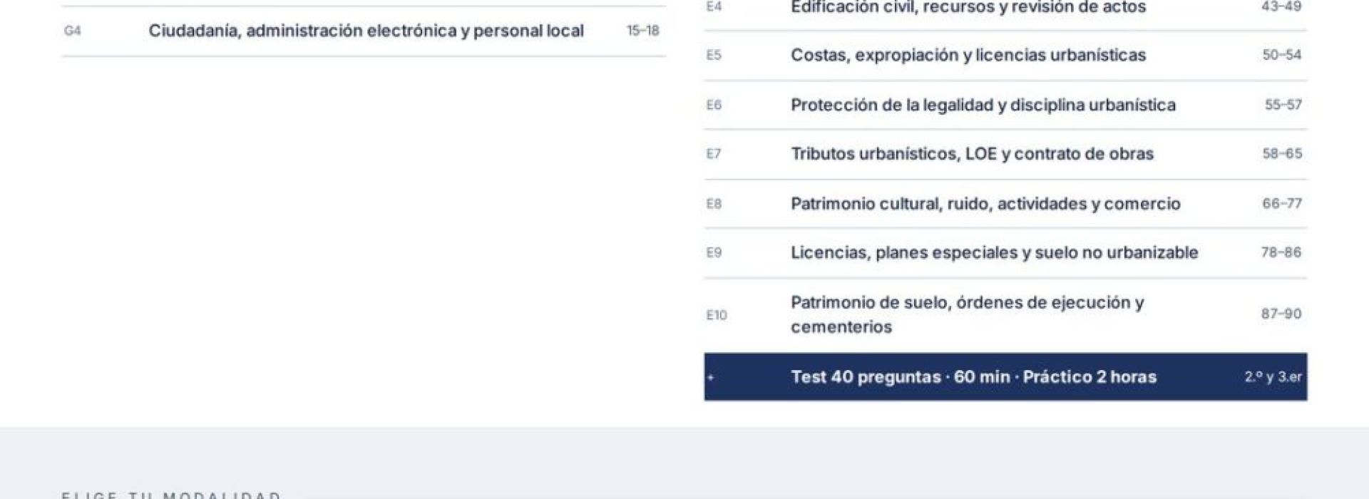 Curso online oposiciones Técnico/a de Administración General Ayuntamiento de Santa Susanna 2026