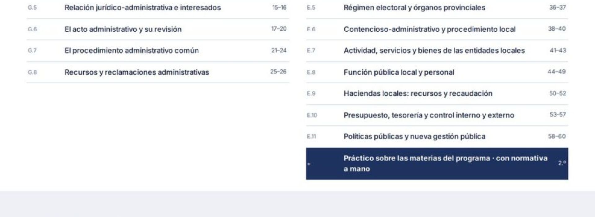 Curso online oposiciones Técnico de Gestión Diputación Provincial de Lugo 2026