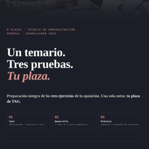 CURSO ESPECÍFICO 8 PLAZAS TAG AYUNTAMIENTO GUADALAJARA (copia)