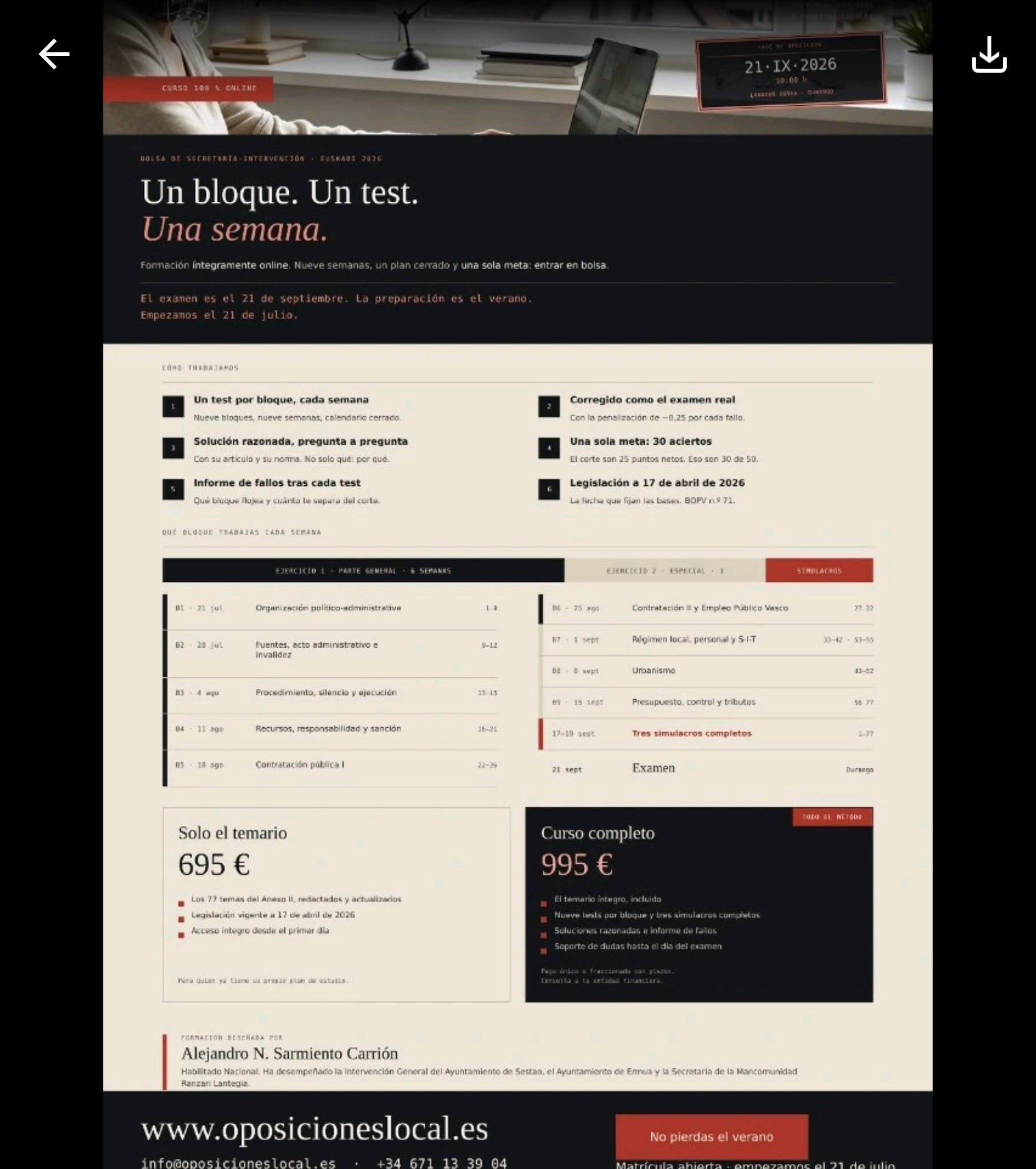 CURSO BOLSA SECRETARIO-INTERVENTOR EUSKADI