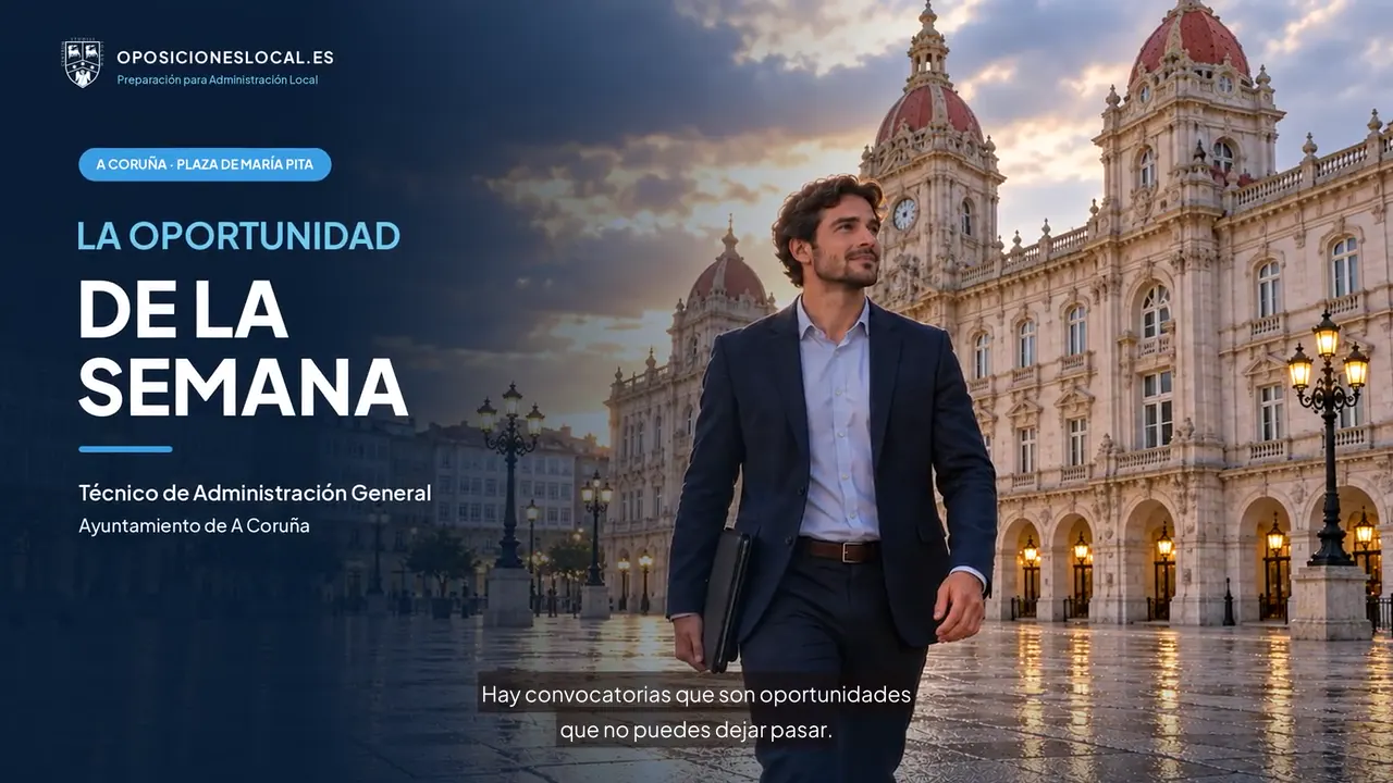 18 plazas de Técnico de Administración General en A Coruña