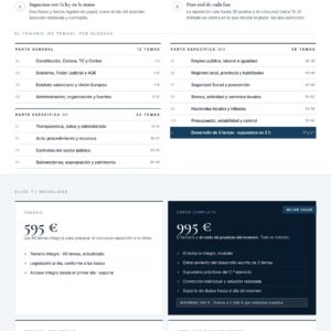 Curso online oposiciones Técnico/a Medio/a de Gestión Diputación Provincial de Castellón 2026