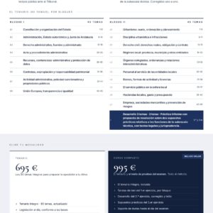 Curso online oposiciones Técnico/a de Administración General Diputación Provincial de Almería 2026