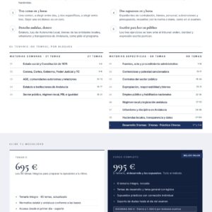 Curso online oposiciones Técnico/a de Administración General Diputación Provincial de Cádiz 2026