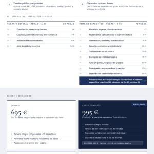 Curso online oposiciones Técnico/a Superior en Derecho Ayuntamiento de El Vendrell 2026