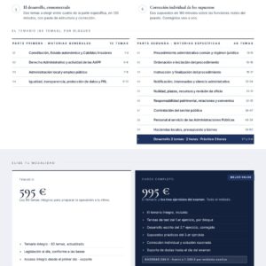 Curso online oposiciones Técnico/a de Gestión Administrativa Cabildo Insular de Lanzarote 2026
