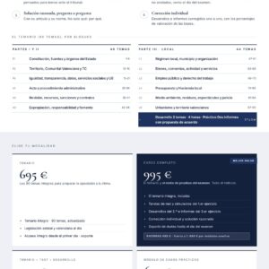 Curso online oposiciones Técnico/a de Administración General Ayuntamiento de Nules 2026