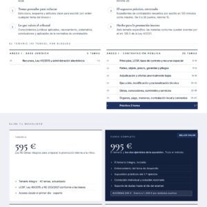 Curso online oposiciones Técnico/a de Contratación Ayuntamiento de Sant Joan d'Alacant 2026