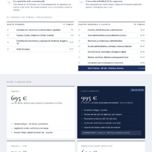 Curso online oposiciones Técnico/a de Administración General Ayuntamiento de Zaragoza 2026