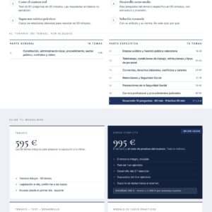 Curso online oposiciones Técnico/a medio/a de relaciones laborales Ayuntamiento de Sant Joan d'Alacant 2026