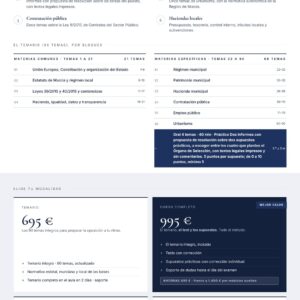 Curso online oposiciones Técnico/a de Administración General Ayuntamiento de Yecla 2026